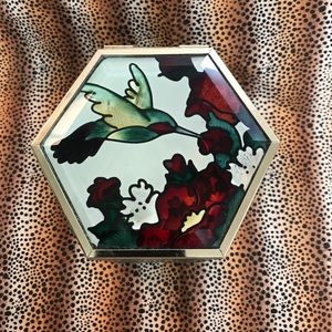 Vintage 1994 Hummingbird Jewlery Box